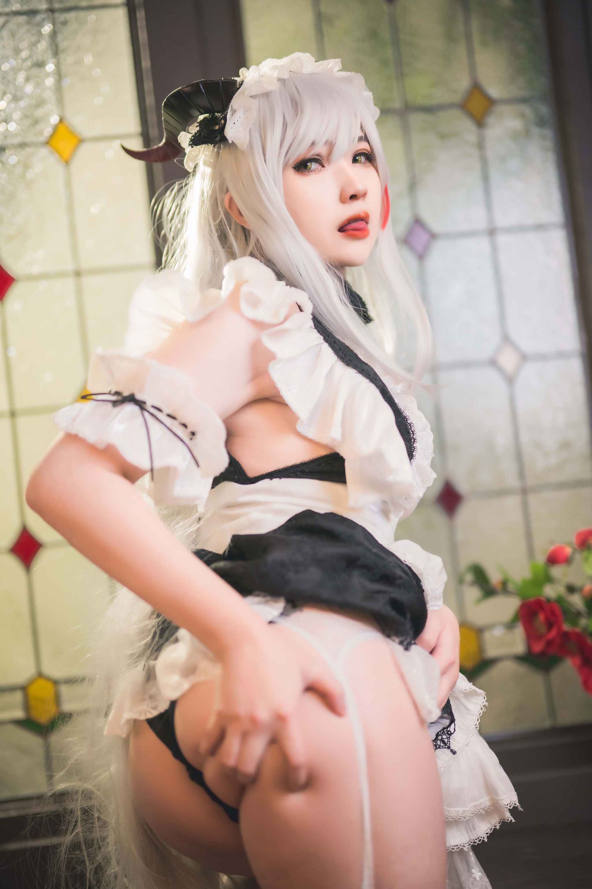 图片[1]-Hatori Sama – NO.031 Agir Maid (Azur Lane)[11P]-XikXak